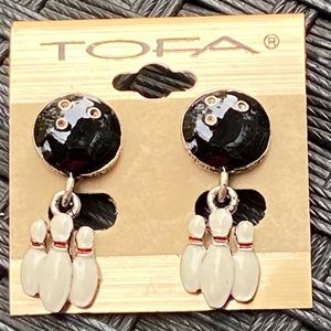 Tofa Earrings (Bowling)